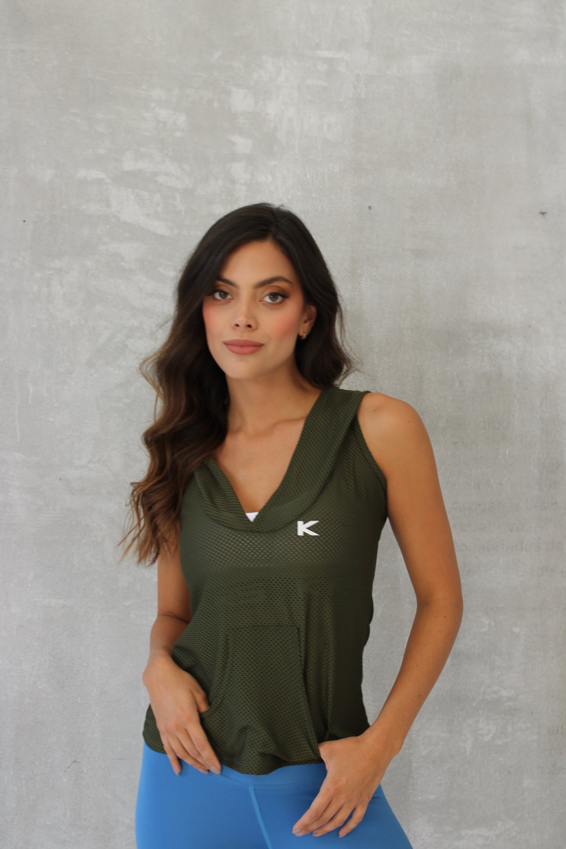 Blusa Malla Con Capota - KRS | KIRIOS