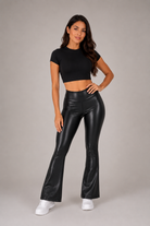 Leggin Bota campana Efecto Cuero - KRS | KIRIOS