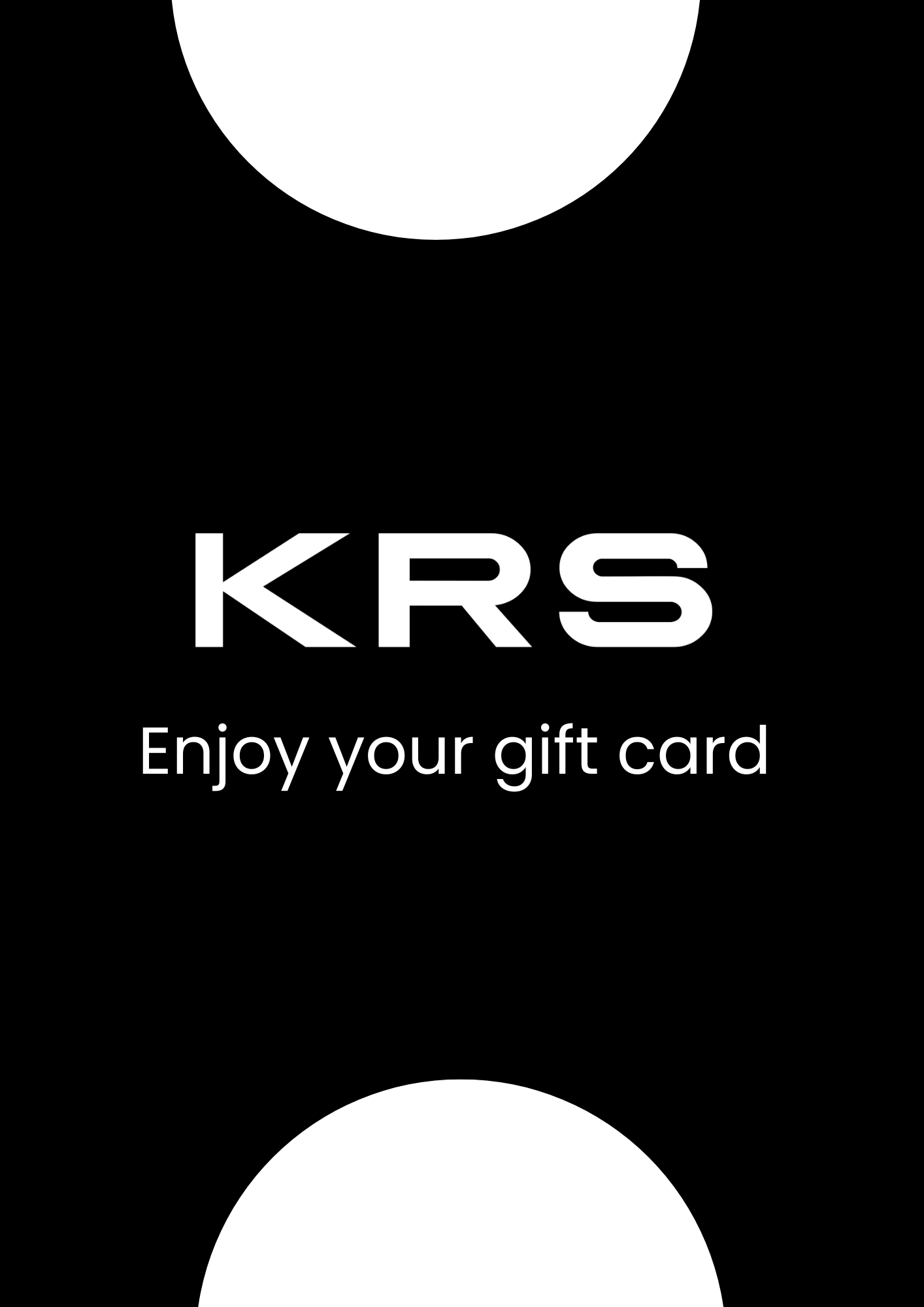 Tarjeta de regalo digital - KRS | KIRIOS