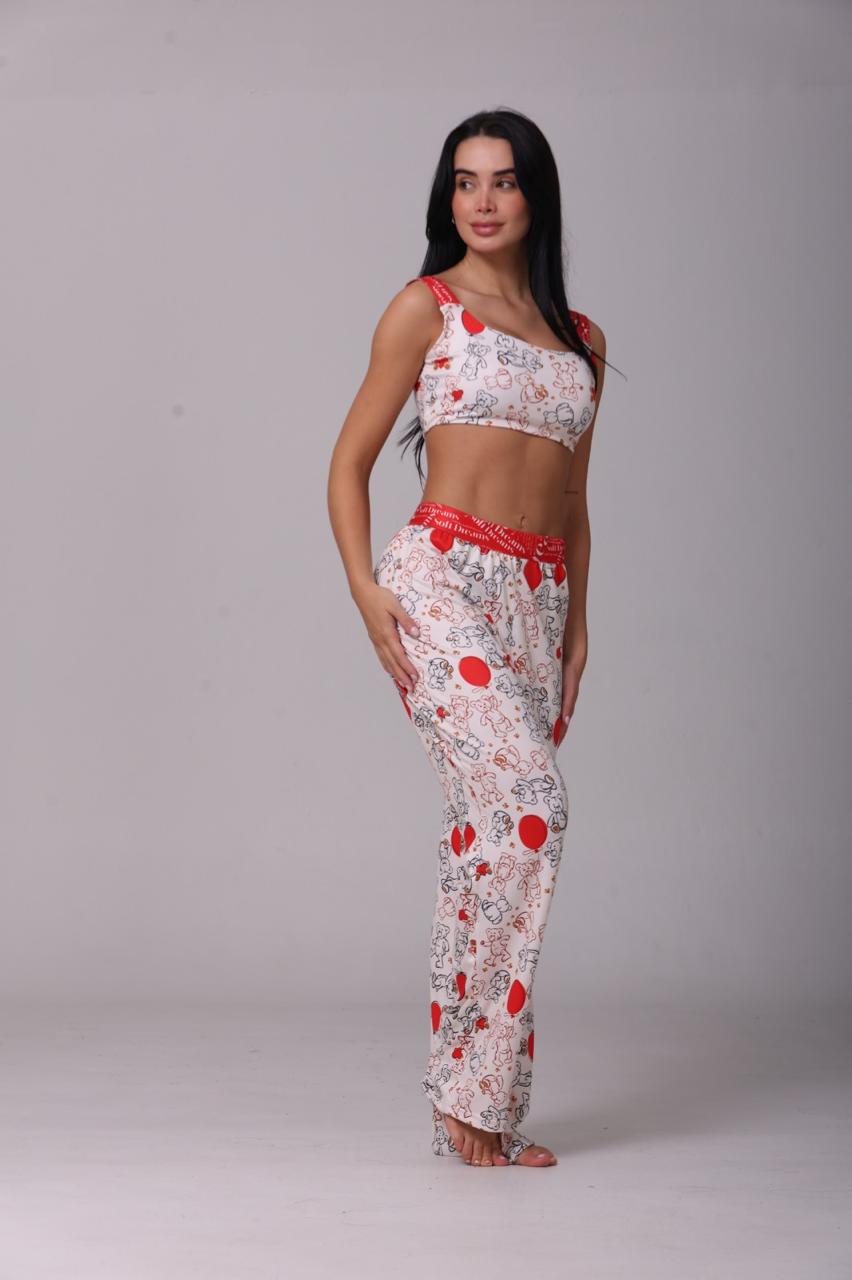 Pijama Larga - Ositos - KRS | KIRIOS