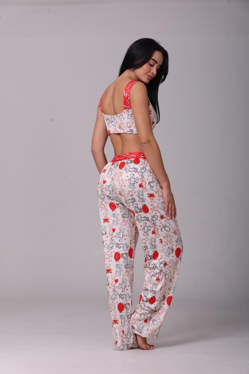 Pijama Larga - Ositos - KRS | KIRIOS