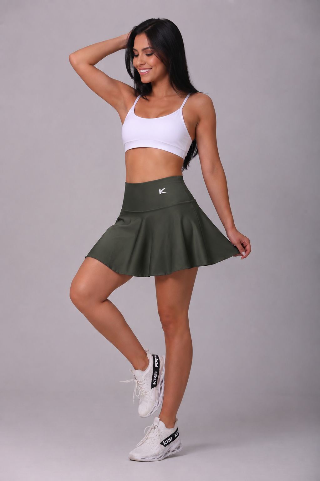 Falda Short Unicolor - KRS | KIRIOS